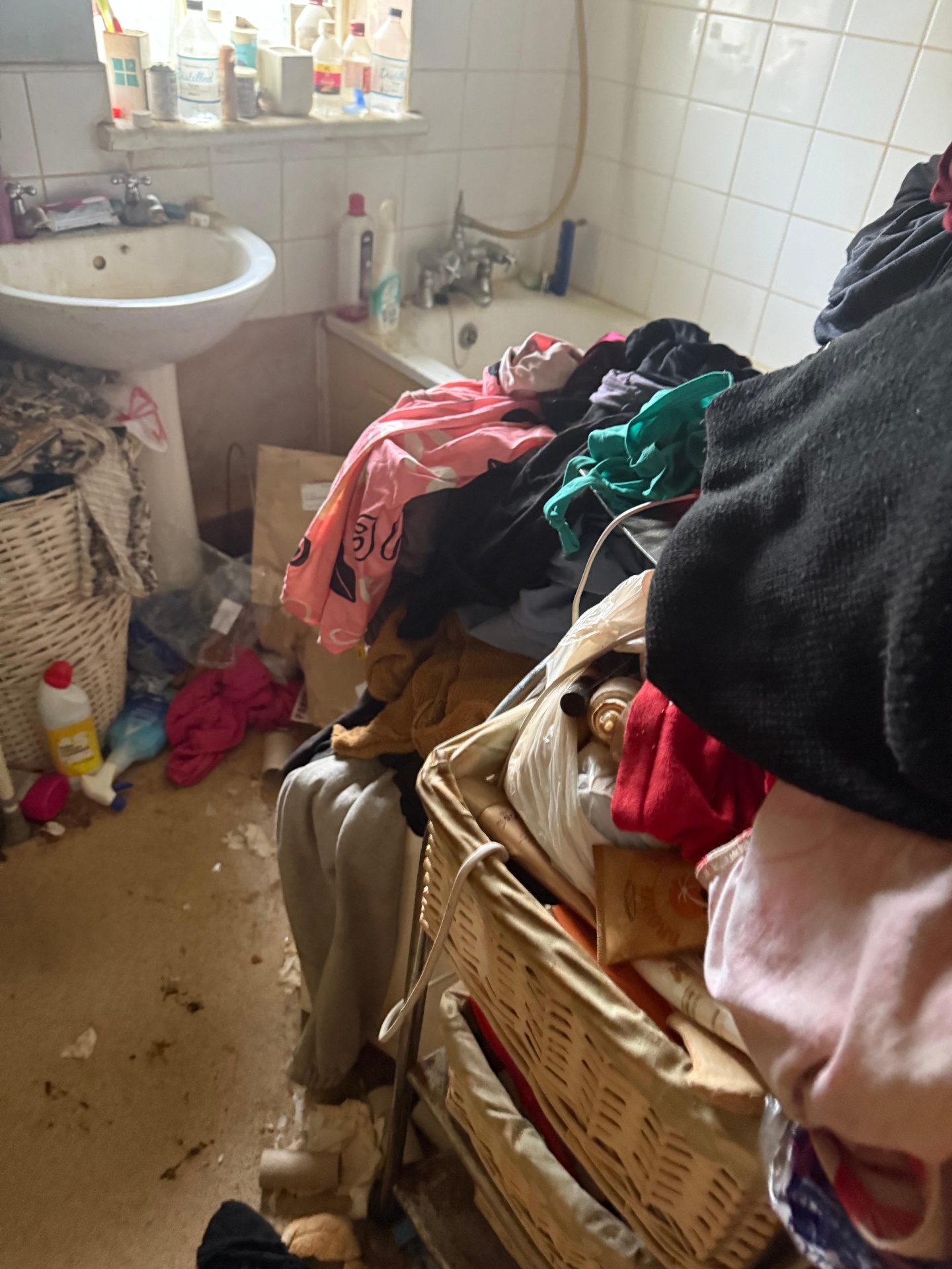 Property prepared for specialist decontamination